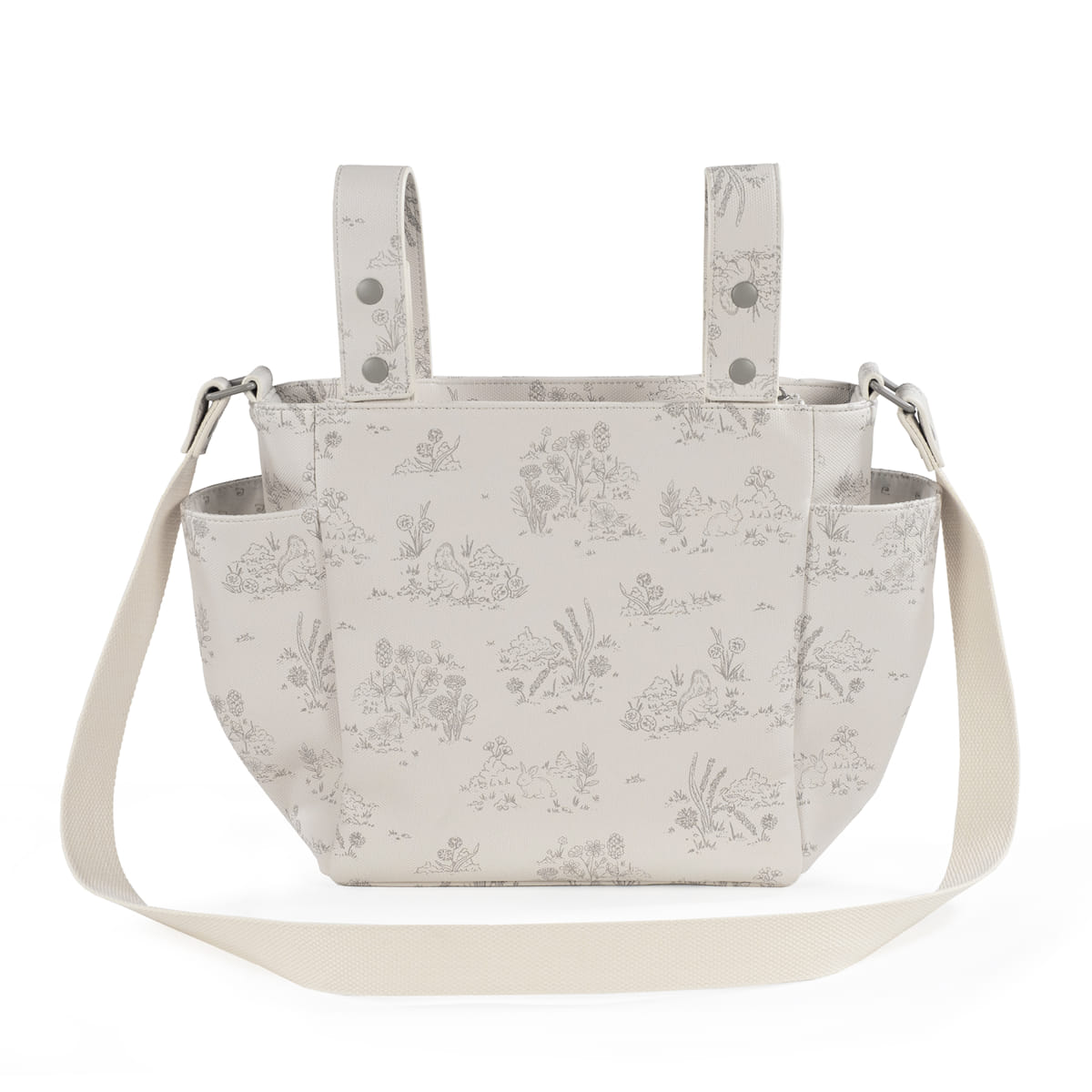 Bolsa Crossbody Toile de Jouy Cream