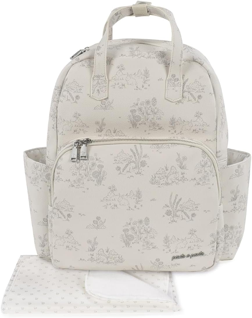 Mochila Toile De Jouy Cream