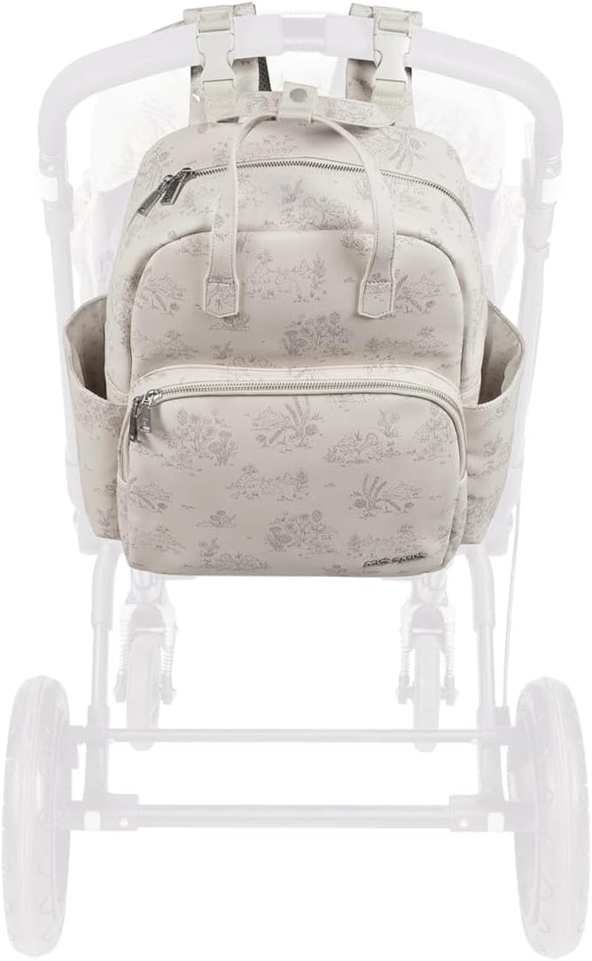 Mochila Toile De Jouy Cream