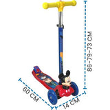 Patineta Mickey Mouse de 3 ruedas