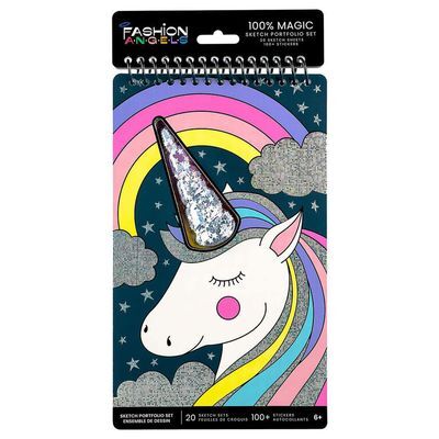 Portafolio Compacto Unicornio Fantasia