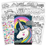 Portafolio Compacto Unicornio Fantasia