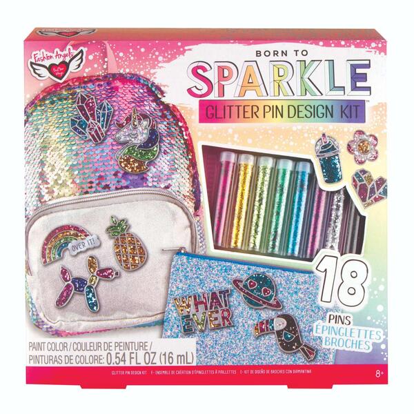 Kit De Diseño Pin Glitter.