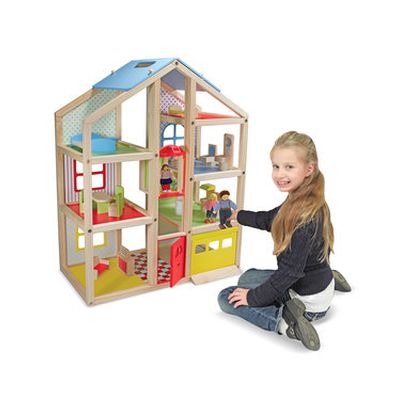 Accesorio para Muñeca-Casita Madera Hi-Rise