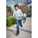 Patineta A5 Lux con Luces - Green