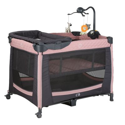 Cutebabies - Corral Hip Hop Gris/Rosado