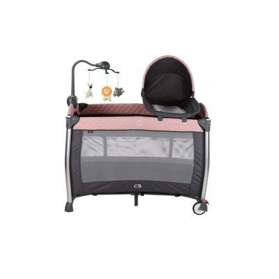 Cutebabies - Corral Sienna Gris/Rosado