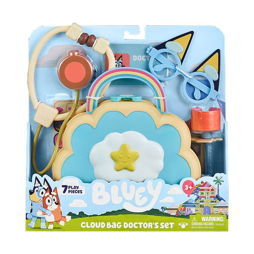 Bluey Set Maleta Nube de Doctor S7