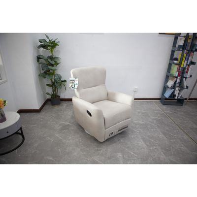 Sillón Reclinable Ibiza Mece-Gira Crema