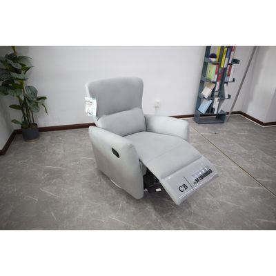 Sillón Reclinable Ibiza Mece-Gira Gris