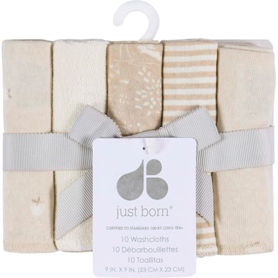 Set de Toallitas de Baño 10pc Crema
