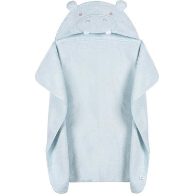 Toalla con Capucha Azul Niño