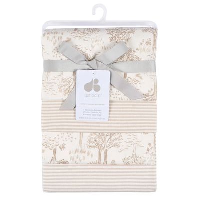 Set de Mantas 4pc Crema