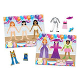 Libro Stickers Reusables Dress Up