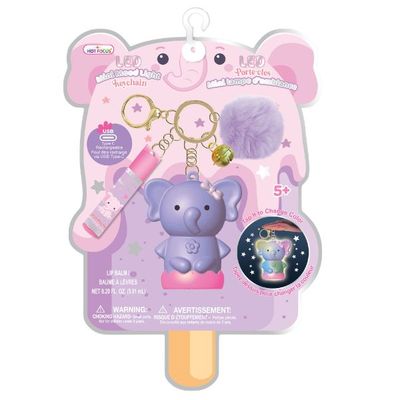 Llavero Luminoso con Bálsamo Labial – Elefante