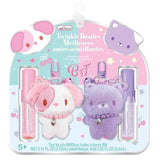Set Twinkle Besties – Brillos Labiales con Llaveros Ositos