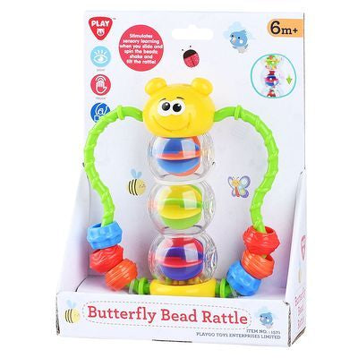 Maraca Mariposa con Canicas