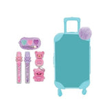 Set de Belleza en Maleta Mini - Azul