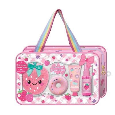 Set de Spa y Belleza en Bolso de Viaje - Fresitas