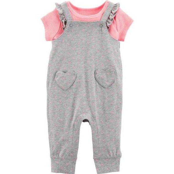 Set Overall & Tee 2 piezas S.6 meses