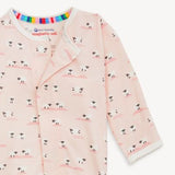 Pijama Magnetic Footie Oveja Rosa
