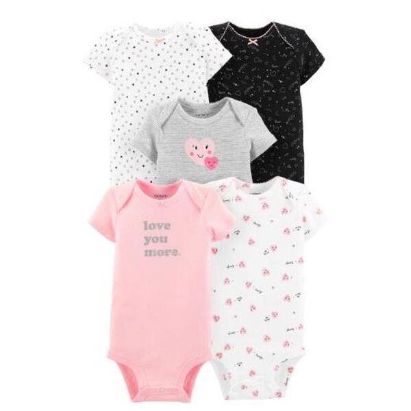 Set 5pc Body Niña 9 meses