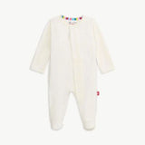 Pijama Magnetic Footie Blanca