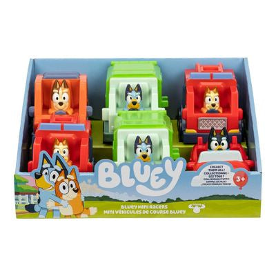 Bluey Mini Racers S12 Surtido