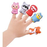 Títeres de Dedo Animales Woodland 5pc