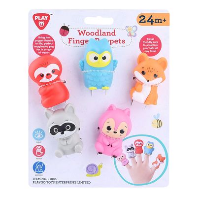Títeres de Dedo Animales Woodland 5pc