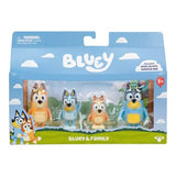 Set de Figuras Bluey y Familia – 4 Piezas