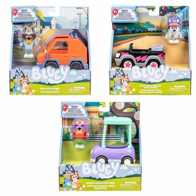 Bluey – Vehículos con Figura (Variedad de Modelos)