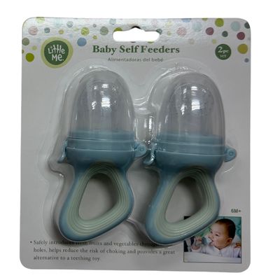 Little Me – Autoalimentador para Bebé 2pc Azul