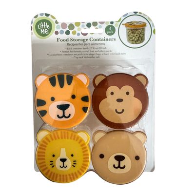 Little Me – Recipientes de Alimentos 4pc