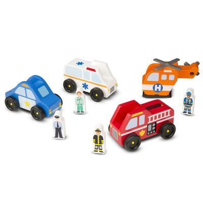 Set Vehiculos de Emergencia