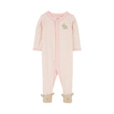 PIJAMA CONEJO PASCUA ROSADO NIÑA S.3M