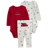 Set de Pijama Carrito Navideño