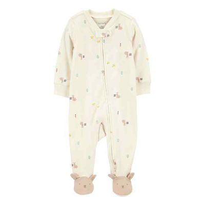 Pijama Conejo Crema