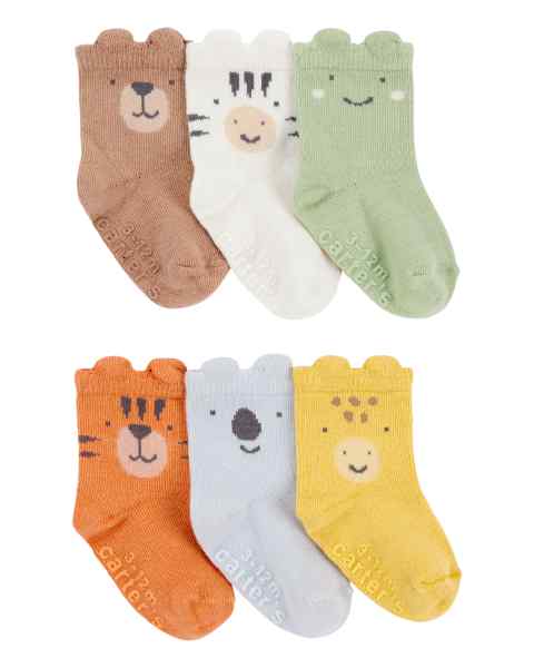 Set 6 Medias Animales