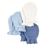 Set de Guantes Bebé 3pc 0-3 Azul