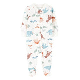 Pijama Dinosaurios Crema