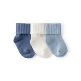 Set de Medias 3pc Azul