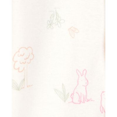 Set de Pijama 3pc Rosa y Blanco