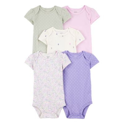 Set de Bodys 5pc Morado
