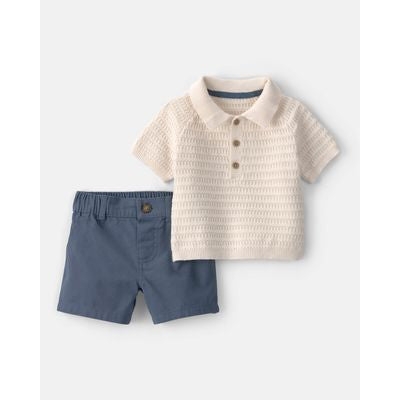 Set 2pc Crema Niño