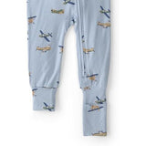 Pijama Aviones Vintage 12m