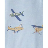 Pijama Aviones Vintage 12m