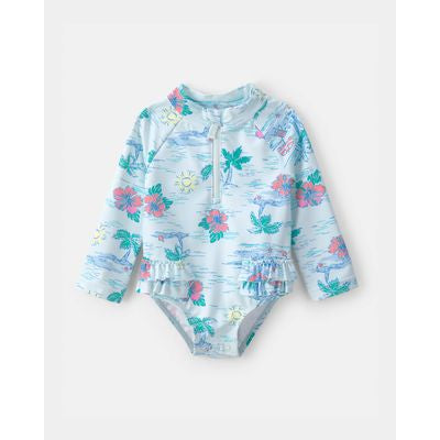 Rashguard Enterizo Tropical Bebé