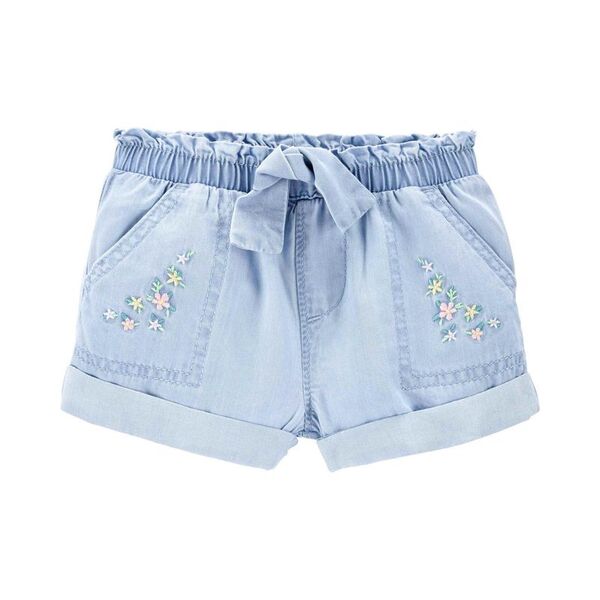 Short Tulum Azul Tejido-12 meses