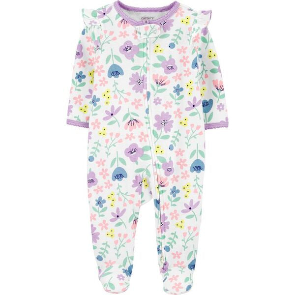 Pijamita Niña Floral-prematuro